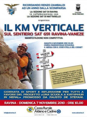 KM VERTICALE 2010 - SEZIONE   S.A.T.   RAVINA