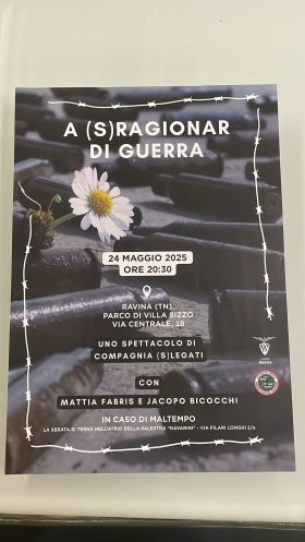 PROSSIMI APPUNTAMENTI - SEZIONE   S.A.T.   RAVINA